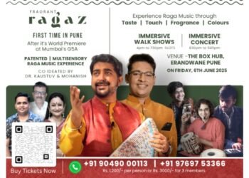 Fragrant Ragaz Set to Enchant Pune: A First-of-Its-Kind Multi-Sensory Raga Experience