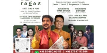 Fragrant Ragaz Set to Enchant Pune: A First-of-Its-Kind Multi-Sensory Raga Experience