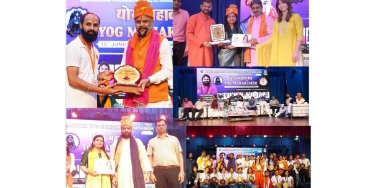 Grand Yoga Mahakumbh Held in Delhi – Yoga is the Soul of Our Sanatan Culture | Dr. Abhishek Verma