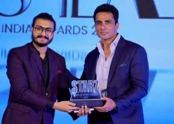 Biswarup Dey Mukherjee Receives Prestigious Dance Choreography Award from Sonu Sood