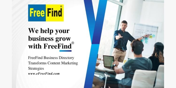 Revolutionary FreeFind Business Directory Transforms Content Marketing Strategies