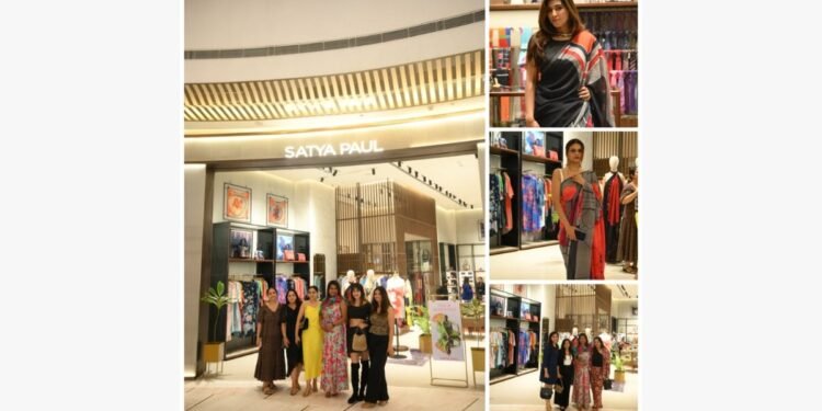 Satya Paul Hosts Exclusive Sale Preview Event at Palladium Ahmedabad with HNI Guests and Luxe Shopping Experience