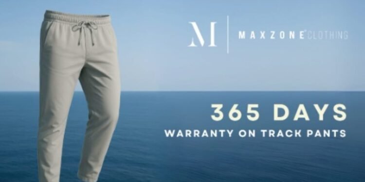 Maxzone 365 Series — India’s 1st Warranty Trackpants, Because Durability Matters