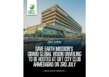 After Creating History with Guinness World Record, Save Earth Mission Announces Grand Global Vision Unveiling in Ahmedabad, India