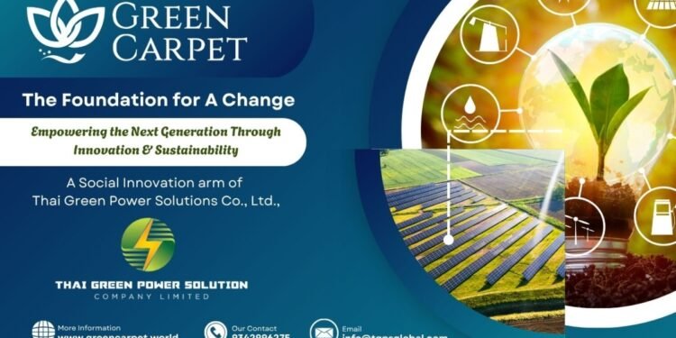 Green Carpet Foundation: Empowering the Next Generation Through Innovation & Sustainability