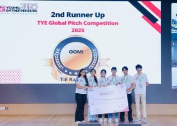 TiE Rajasthan Makes History at TYE Global 2024: Team OOMI Wins $1500 and Becomes Only Indian Team in Global Top 3