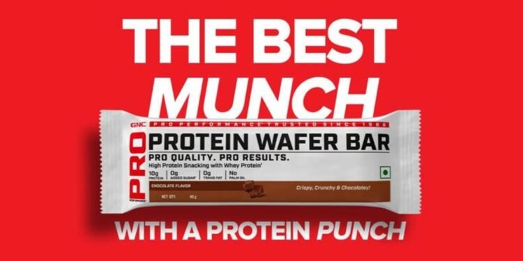 GNC India Unveils Protein Wafer: Crunchy, Munchy, and Packed with Protein
