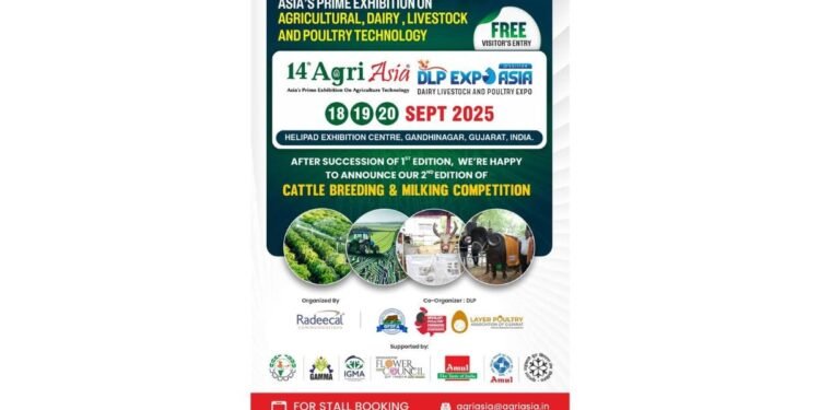 AgriAsia2025 – India’s Largest AgriTech, Livestock & Poultry Expo Returns Bigger Than Ever!