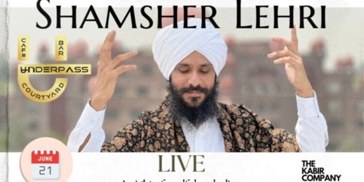 Shamsher Lehri Live at Cafe Underpass – June 21, 2025