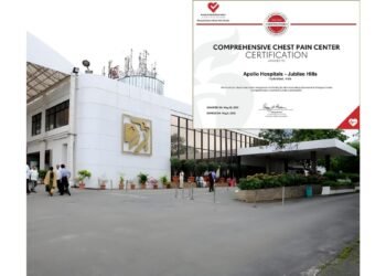 Apollo Hospitals Hyderabad Sets New Benchmark with AHA Comprehensive Chest Pain Centre Certification