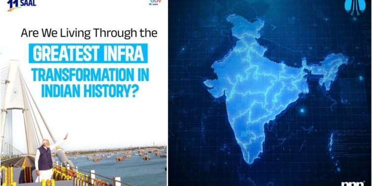 India Celebrates 11 Years of Infrastructure Revolution Under PM Modi’s Vision