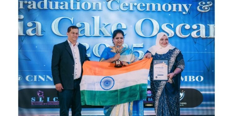 India’s Edible Painted Cake Art Shines on Global Stage as Swati Maheshwari Wins Asia Oscars 2025