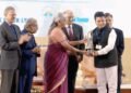 Padma Shri Kailash Chandra Agarwal Gets Lakshmipat Singhania–IIM Lucknow Leadership Award from FM Sitharaman