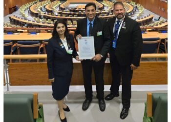 Dr. Arpit Chopra Jain Honored at United Nations Headquarters in New York