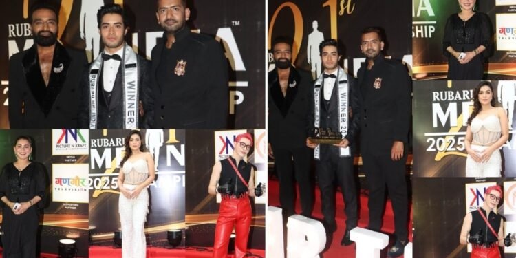 Mumbai Hosts Grand Finale of the 21st Rubaru Mr. India – World’s Biggest Male Pageant