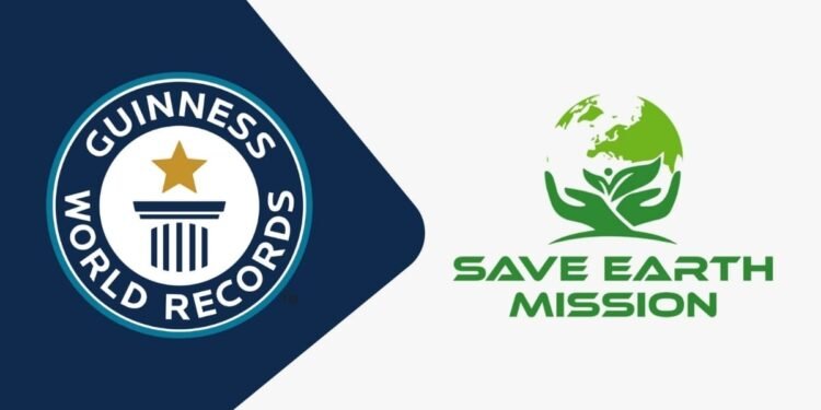 Save Earth Mission Sets Guinness Record with Ek Ped Maa Ke Naam Inspired by PM Modi’s Green Vision