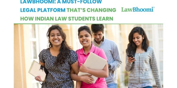 LawBhoomi: A Must-Follow Legal Platform That’s Changing How Indian Law Students Learn