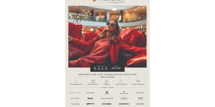 Palladium Ahmedabad Kicks End of Season Sale from 14th June – Unbeatable Offers on Premium & Luxury Brands