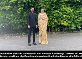 DPIFF CEO Abhishek Mishra Meets Maharani Radhikaraje, Bridging Cinema with Royal Heritage