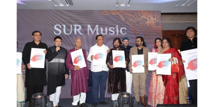 Rajeev Mahavir’s ‘SUR Music’ Launches in India with Musical Legends and Global Vision