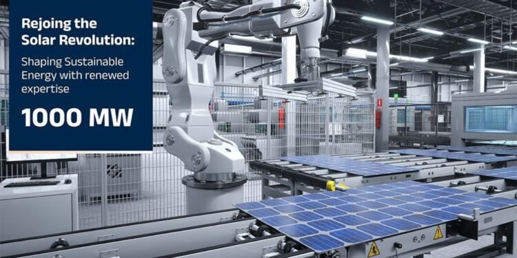 Solarium Re-Enters into Manufacturing Solar Modules: latest Technology and 1 GW Capacity