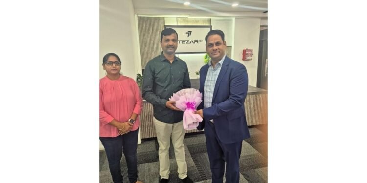 Puran Singh Negi joins Tezar EV as Business Head-Chief Operating Officer(COO) to Lead its Business.