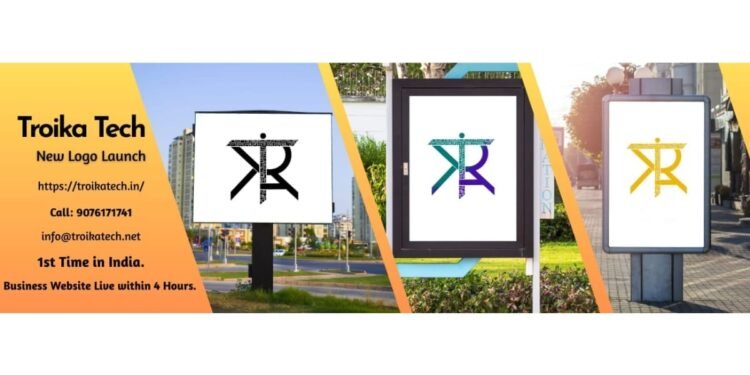 Troika Tech AI Web Design Company in Mumbai India Unveils Bold New Logo