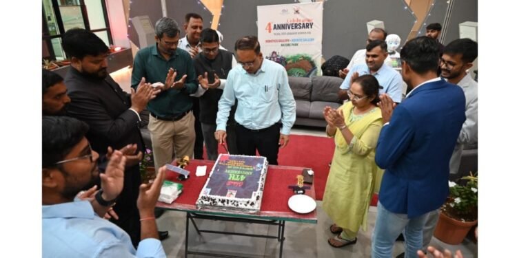 4th Anniversary Celebration of Robotics Gallery, Aquatic Gallery, and Nature Park at Gujarat Science City