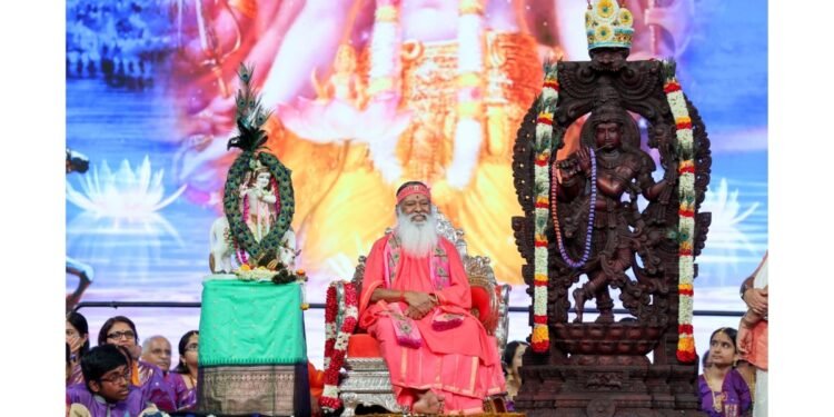 A Grand Global Celebration of the Bhagavad Gita Led by Sri Ganapathy Sachchidananda Swamiji in the USA