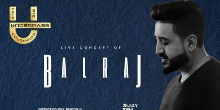 Get Ready for Balraj Live at Cafe Underpass: The Biggest Punjabi Night of 2025!