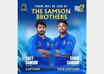 Samson Brothers to lead Kochi Blue Tigers