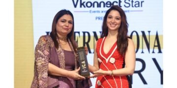 Manpreet Kaur Honoured at the International Glory Awards 2025 in Mumbai by Tamannaah Bhatia as ‘Most Popular Spiritual Influencer & Philanthropist of the Year’