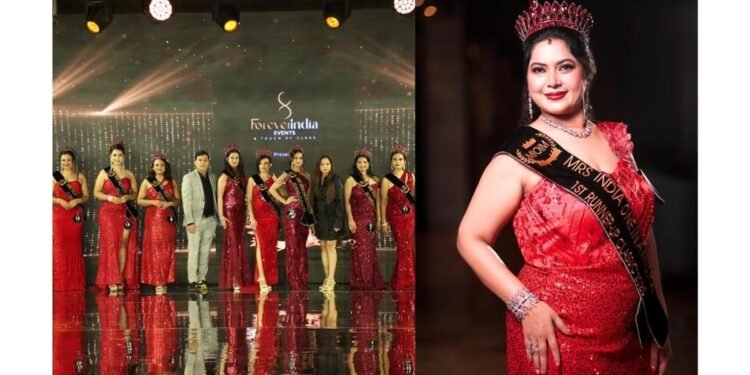 Mrs. India One in a Million 2025 – Season 5 Winner Dr. Shruti Niraj Sawalakhe Crowned as 1st Runner-Up in (Classic Category)
