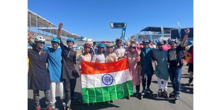 India’s The Skate Academy Makes Historic Debut at 24H Rollers Le Mans, finishing impressively in the Top 15