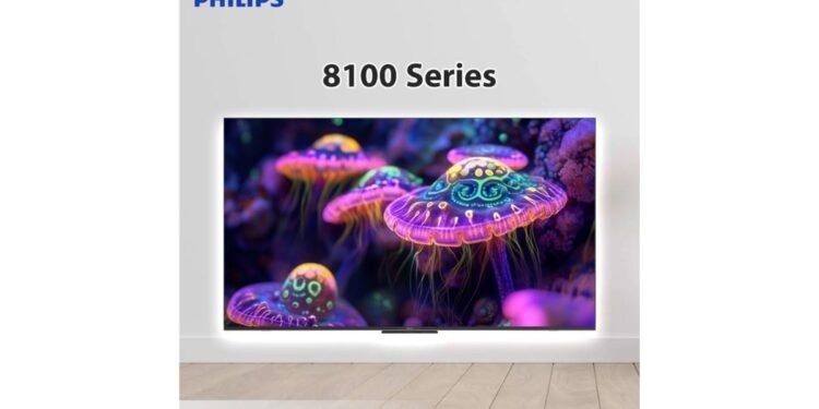Philips Unveils Its Latest Smart TVs on Amazon: Experience the Brilliance of the 8100, 8300 QLED Series and the Eco-Friendly 6130 Google TV