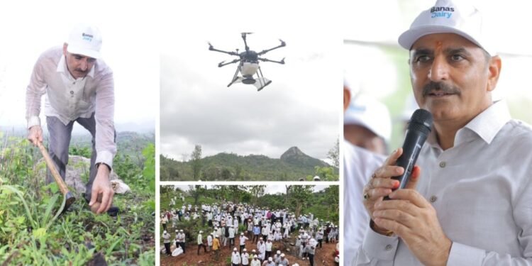 Launch of “Seedball for Green Wall” Campaign from Ambaji by Hon’ble Speaker Shri Shankarbhai Chaudhary