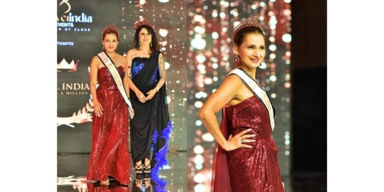 Mrs. India One in a Million 2025 – Season 5 Alka Goel, 58, Redefines Womanhood Zonal Winner (Central)