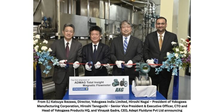 Yokogawa India Announces First Delivery of Advanced AXG Flowmeters in Pune