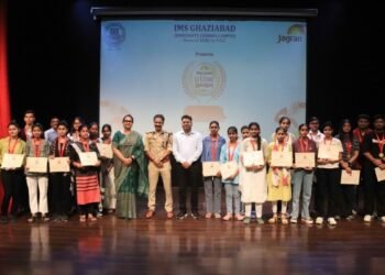 IMS Ghaziabad (University Courses Campus) and Dainik Jagran Honor Academic Excellence at the ‘Pratibha Samman’ Ceremony
