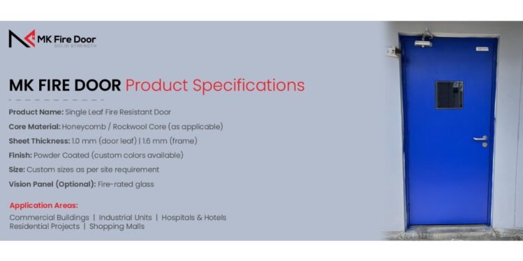 MK Fire Doors Introduces a New Advanced Fire Safety System