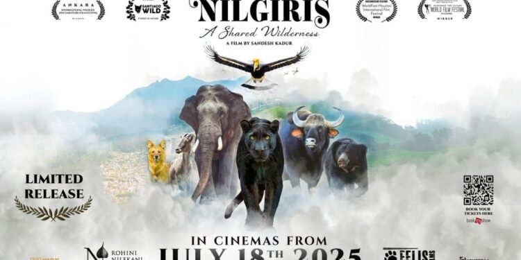 ‘Nilgiris: A Shared Wilderness’ Wildlife Documentary Film to Release in Theatres Nationwide