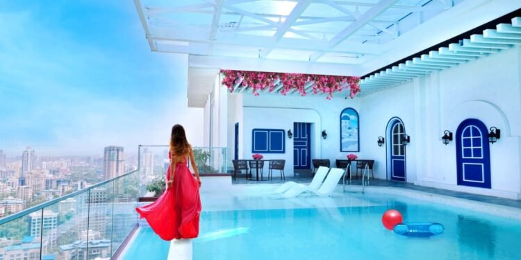 Discover Thane’s First Bespoke Designer Living with a Santorini-Inspired Pool at Larkins 315