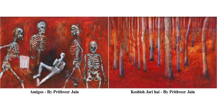 Emerging Artist Prithveer Jain Explores Identity and Inner Landscapes in Mumbai Solo Show