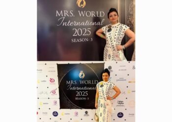 Pinky Dey Winner of Subtitle Mrs. Vivacious At  Mrs. World International 2025