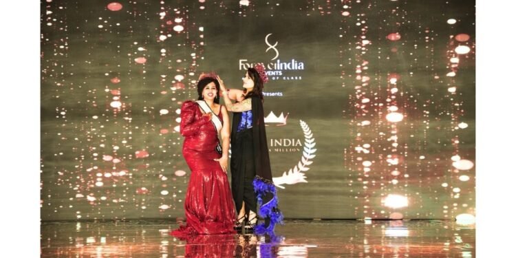 Pushpa Barai Wins West Zone – Gold at Mrs. India One in a Million 2025