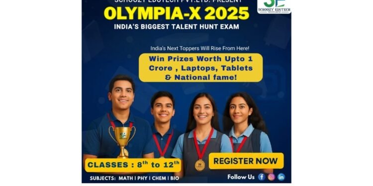 Schoozy Launches Nation-Wide Academic Revolution with Olympia-X 2025