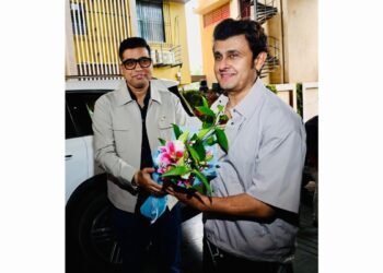 Born to the Voice of Sonu Nigam: Fan Couple Schedule Baby’s Birth to Match Singer’s 52nd Birthday – Youngest listener launches his new song “Kahani Meri” – Distributed by Global Music Junction