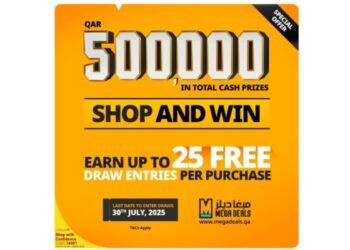 Countdown Begins for QAR 500,000 Grand Draw: Mega Deals Unveils Exclusive New Bundles