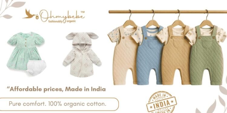 Oh My Bebe Sets Kids Apparel Industry Benchmark as being India’s no.1 in Organic Cotton Brand