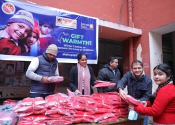 Anshul Garg Mohan – CSR Initiative With The Akshaya Patra Foundation To Support 600 Govt. School Girls